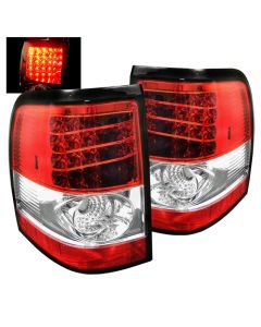 Spyder Auto ® - Red Clear LED Tail Lights (5002976)