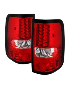 Spyder Auto ® - Red Clear LED Tail Lights (5003263)