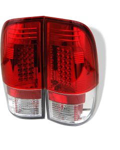 Spyder Auto ® - Red Clear LED Tail Lights (5003485)