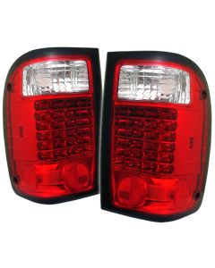 Spyder Auto ® - Red Clear LED Tail Lights (5003775)