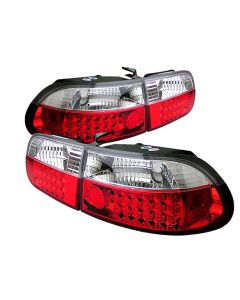 Spyder Auto ® - Red Clear LED Tail Lights (5004741)
