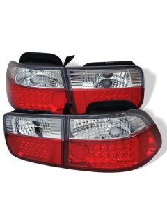 Spyder Auto ® - Red Clear LED Tail Lights (5004857)