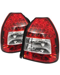 Spyder Auto ® - Red Clear LED Tail Lights (5004949)