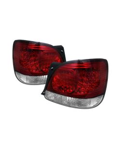 Spyder Auto ® - Red Clear LED Tail Lights (5005731)
