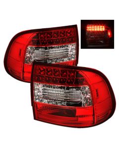 Spyder Auto ® - Red Clear LED Tail Lights (5007087)