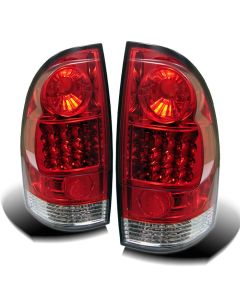 Spyder Auto ® - Red Clear LED Tail Lights (5007933)