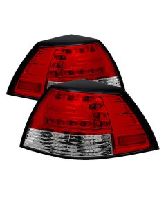 Spyder Auto ® - Red Clear LED Tail Lights (5008602)