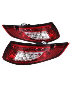 Spyder Auto ® - Red Clear LED Tail Lights (5037978)