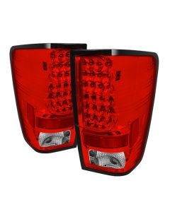 Spyder Auto ® - Red Clear LED Tail Lights (5070074)