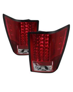 Spyder Auto ® - Red Clear LED Tail Lights (5070203)