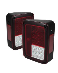 Spyder Auto ® - Red Clear LED Tail Lights (5070401)