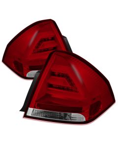 Spyder Auto ® - Red Clear LED Tail Lights (5076403)