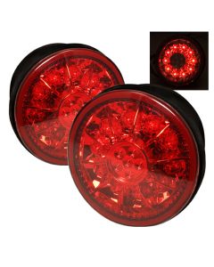 Spyder Auto ® - Red Clear LED Trunk Tail Lights (5005861)