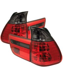 Spyder Auto ® - Red Smoke 4PCS Euro Style Tail Lights (5000842)