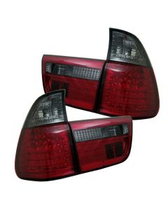 Spyder Auto ® - Red Smoke 4PCS LED Tail Lights (5000811)