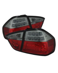 Spyder Auto ® - Red Smoke LED Indicator Light Bar LED Tail Lights (5071989)