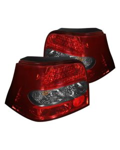 Spyder Auto ® - Red Smoke LED Tail Lights  (5033772)