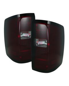 Spyder Auto ® - Red Smoke Light Bar LED Tail Lights (5080028)