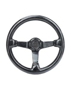 NRG® - 350mm 3" Deep Dish Forged Carbon Fiber Steering Wheel With 3 Spokes (ST-036FC)
