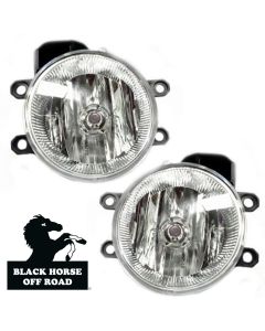 Black Horse Off Road ® - OEM Replica Clear Fog Lights (TY612OE)