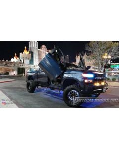 Vertical Doors ® - Custom Vertical Lambo Door Conversion Kit (VDCCHEVYSILVER19)