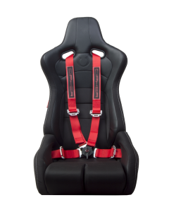 Cipher Auto ® - Red 4 Point 2 Inches Camlock Quick Release Racing Harness Set (CPA4001RDV2)
