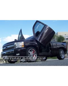 Vertical Doors ® - Custom Vertical Lambo Door Conversion Kit (VDCCHEVYSILVER0710)