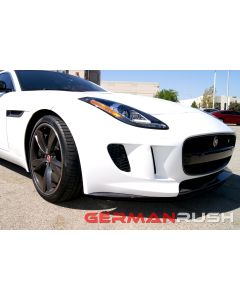 Vertical Doors ® - German Rush™ Carbon Fiber Front Splitter and Side Splitter Kit (GRJAGCFFSFSS1446)