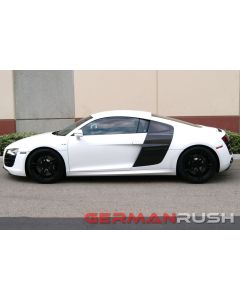 Vertical Doors ® - German Rush™ Paintable Fiber Glass V10 Side Skirts (GR8V10SS0713)