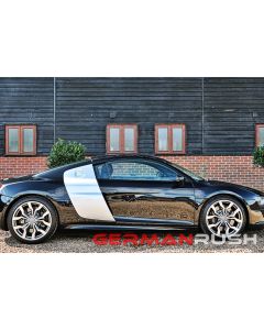 Vertical Doors ® - German Rush™ Paintable Fiber Glass V10 Style Blades (GR8V10BLD0713)