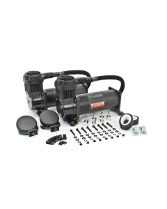 Viair ® - Dual Performance Stealth Black Air Compressors Value Pack 444C (44442)
