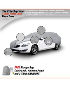 WCC ® - Deluxe Elite Supreme Wagon Cover Fits Smart Cars up to 10 Ft 6 In (ES-SW000)