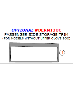 Wow Trim ® - 1 Pc Optional Passenger Side Storage Trim (DERM13OC)