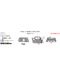 Wow Trim ® - 10 Pcs Basic Dash Kit (B-YARO04A)