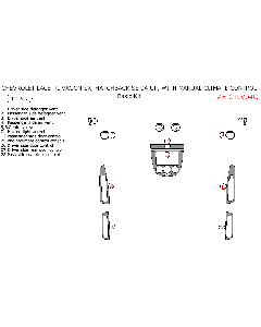 Wow Trim ® - 12 Pcs Basic Dash Kit (E-CTLV04C)