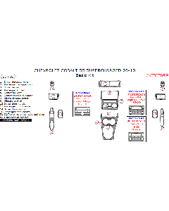 Wow Trim ® - 15 Pcs Basic Dash Kit (CTCT05E)