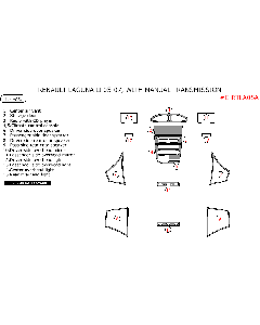 Wow Trim ® - 15 Pcs Main Dash Kit (E-RTLA05A)