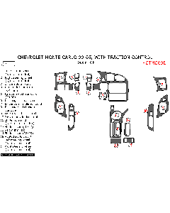 Wow Trim ® - 17 Pcs Basic Dash Kit (CTMC00D)