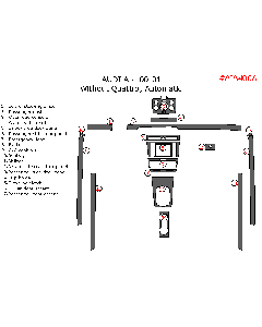 Wow Trim ® - 17 Pcs Main Dash Kit (AIA400A), Diagram