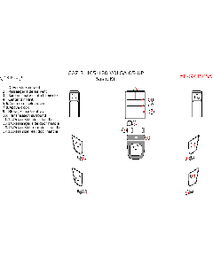 Wow Trim ® - 18 Pcs Basic Dash Kit (E-GZ3505A)