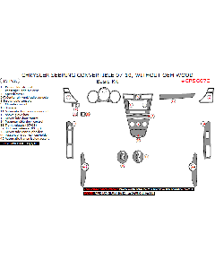 Wow Trim ® - 19 Pcs Basic Dash Kit (CRSG07C)