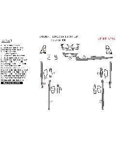 Wow Trim ® - 19 Pcs Main Dash Kit (E-RTLA08A)