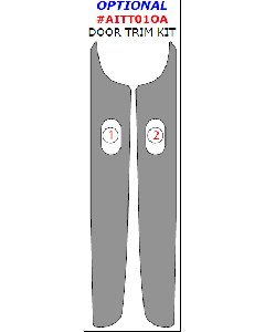 Wow Trim ® - 2 Pcs Optional Door Trim Kit (AITT01OA), Diagram