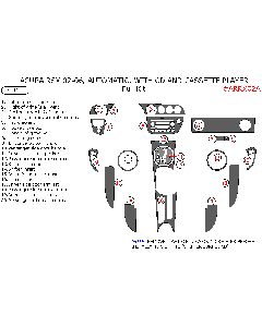Wow Trim ® - 20 Pcs Full Dash Kit (ARRX02A)