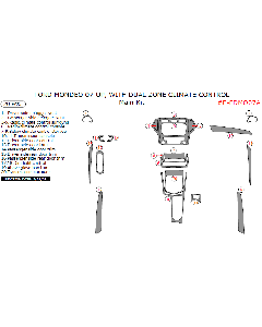 Wow Trim ® - 20 Pcs Main Dash Kit (E-FDMO07A)