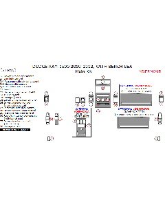 Wow Trim ® - 21 Pcs Main Dash Kit (DERM09B)