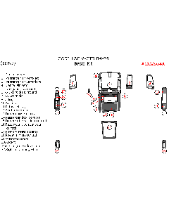 Wow Trim ® - 22 Pcs Basic Dash Kit (CCVS04A)