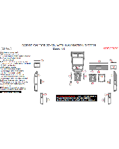 Wow Trim ® - 23 Pcs Basic Dash Kit (DECE07C)