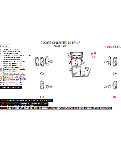 Wow Trim ® - 23 Pcs Basic Dash Kit (DECR15A)