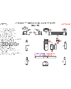 Wow Trim ® - 23 Pcs Match OEM Basic Dash Kit (CTIA00C), Diagram